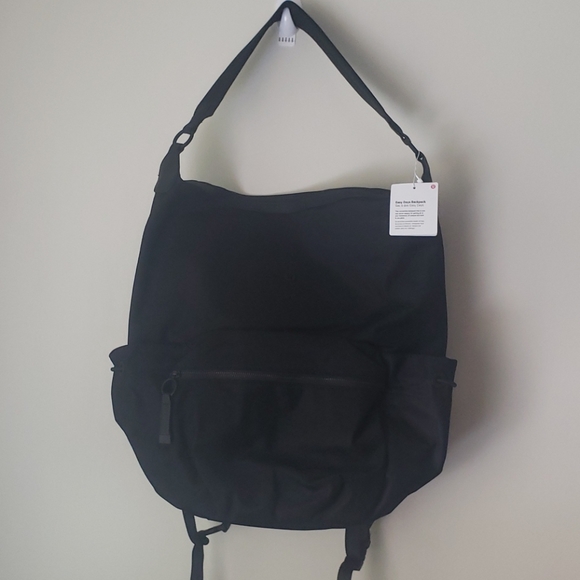 lululemon athletica Bags New Lululemon Easy Days Backpack Black Poshmark
